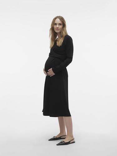 mamalicious-umstandskleid-mlbea-u-ausschnitt-langarm-vielseitig-kombinierbar image 8