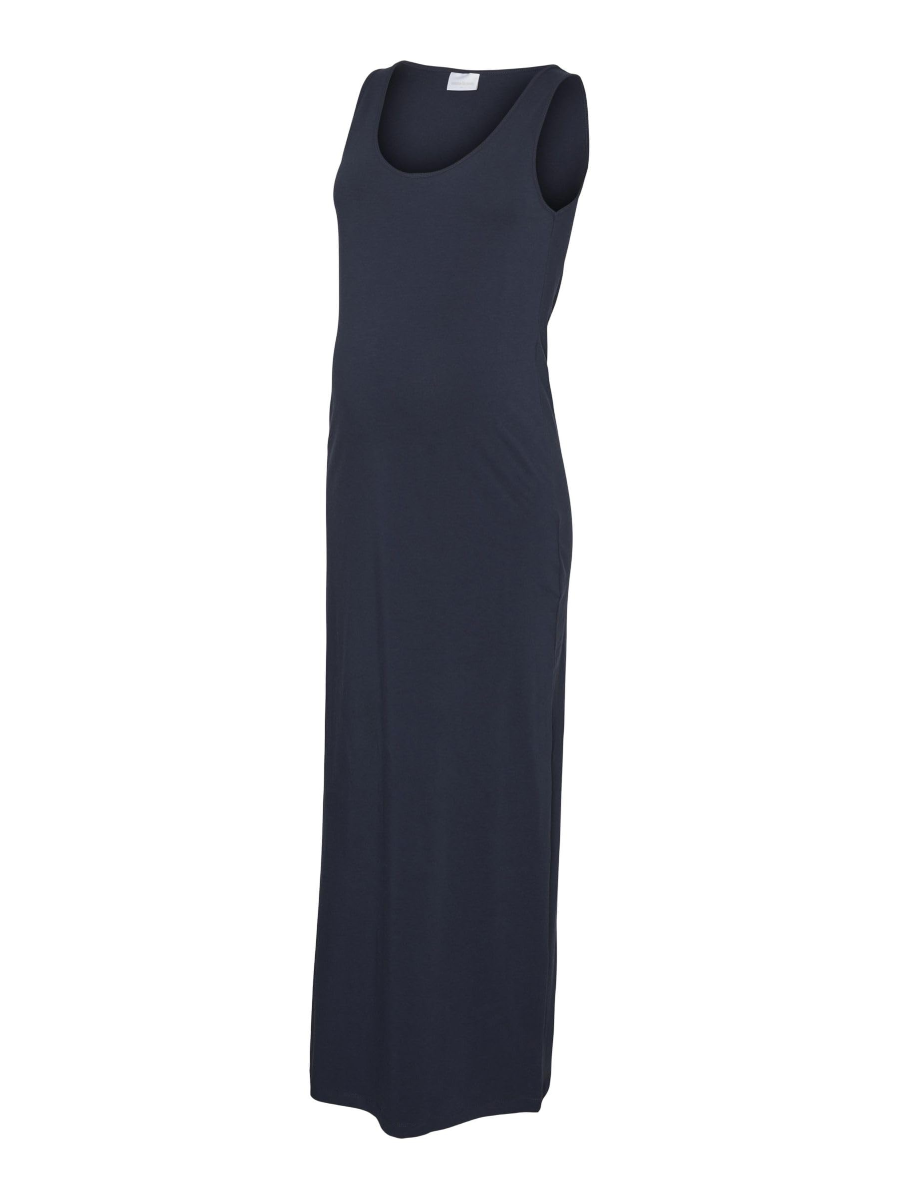 mamalicious-maxikleid-mlmia-umstandsmaxikleid-f-r-damen-kurzarm-blau image 6