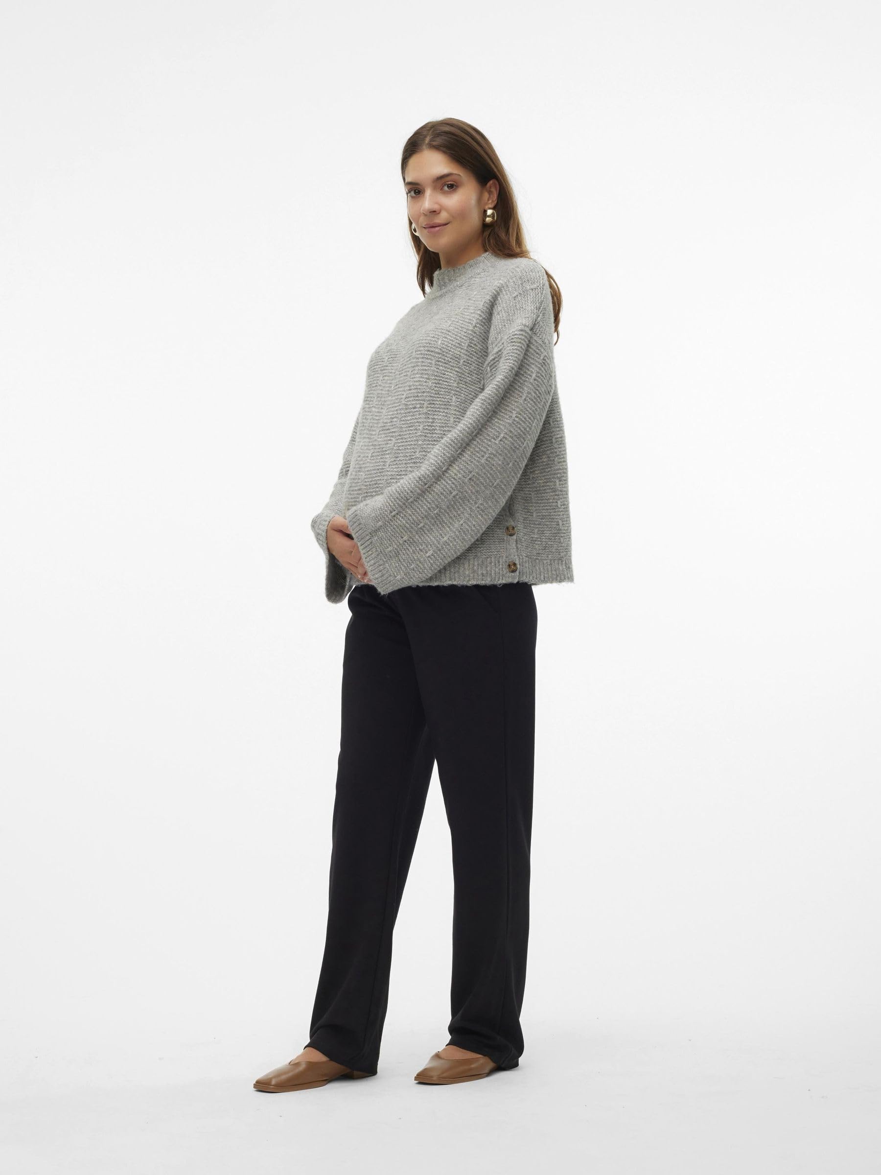 mamalicious-damen-strickpullover-umstands-strickpullover-mit-stillfunktion image 4