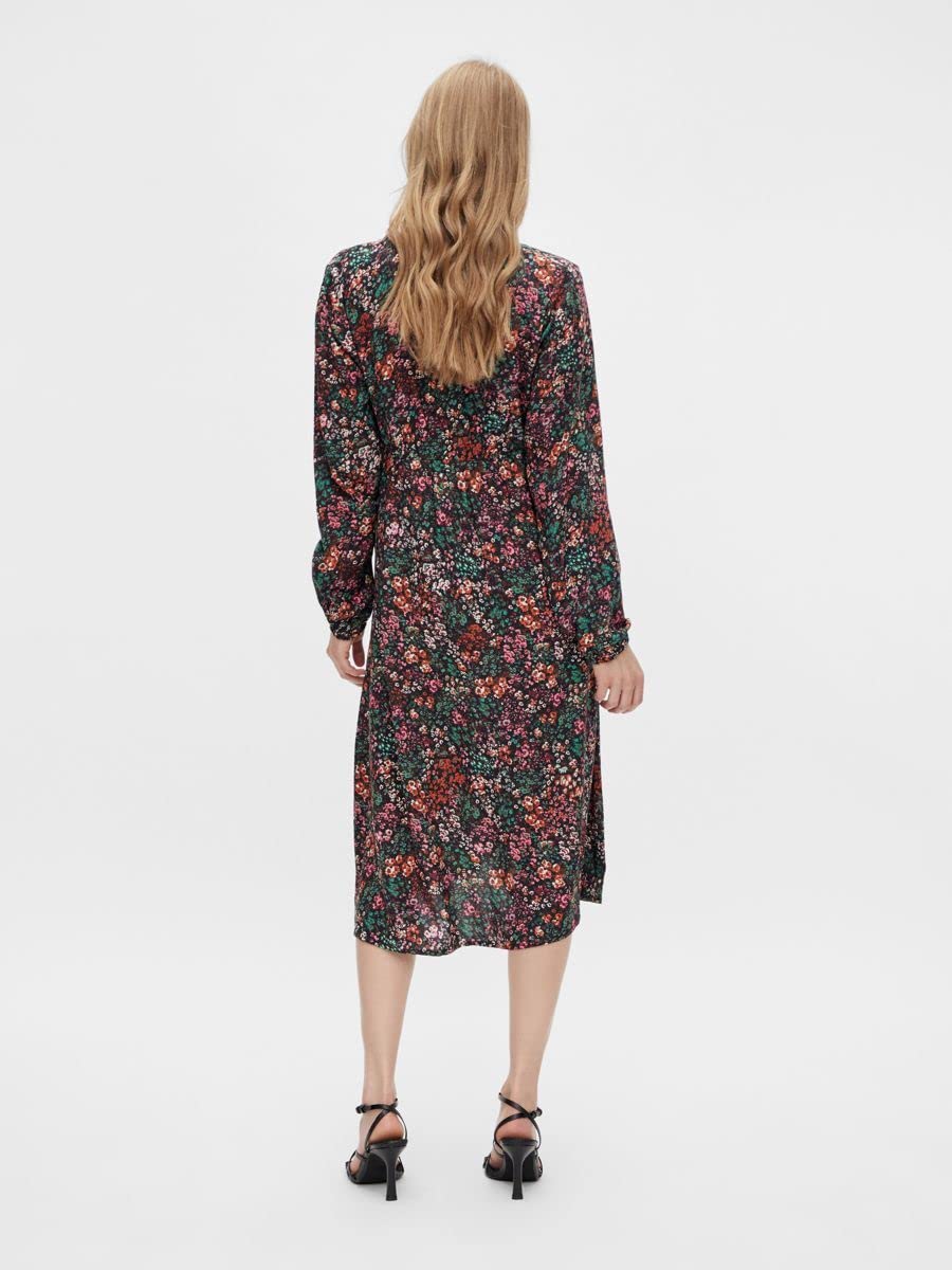 mamalicious-umstandskleid-mit-stillfunktion-blumenmuster-r-schen-elastische-tail image 3