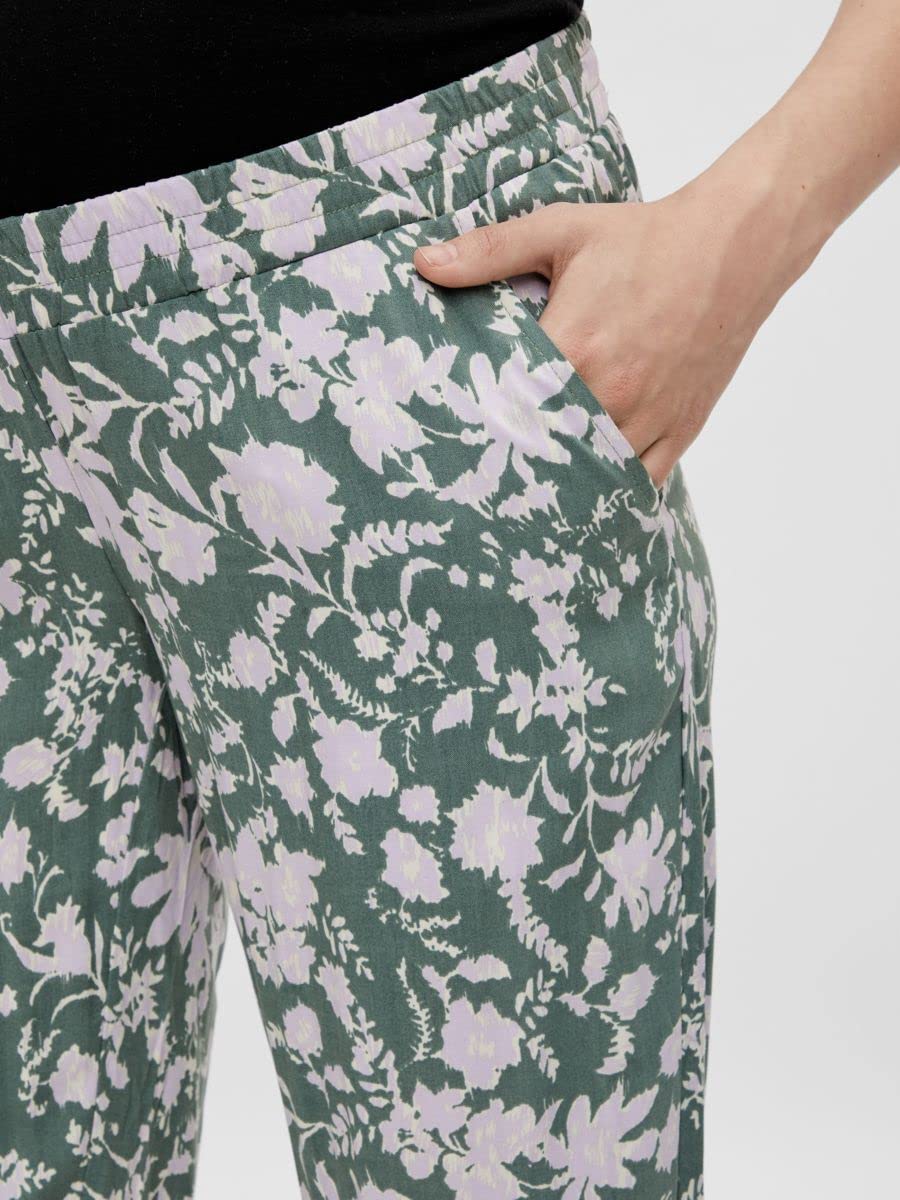 mamalicious-mlthea-woven-wide-pants-bequeme-umstandshose-mit-blumenprint image 6