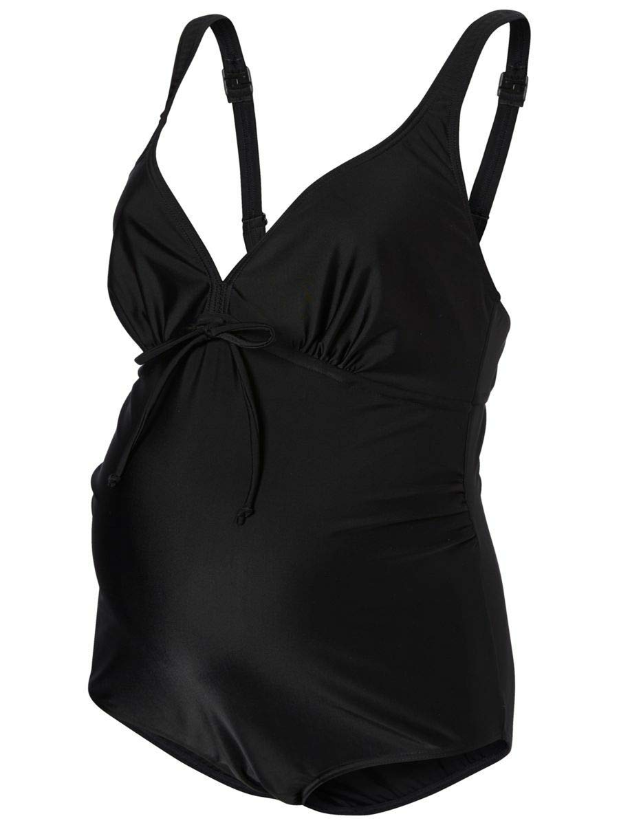 mamalicious-mljosefine-umstandsbadeanzug-einfarbiger-badeanzug-mit-verstellbaren image 1
