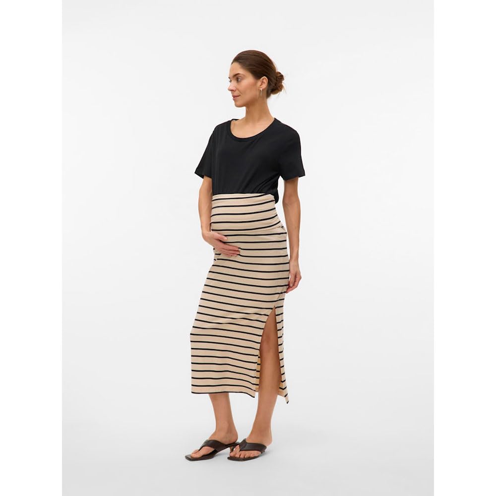 mamalicious-mleva-yd-jrs-maxi-rock-kn-chellang-elastisch-f-r-schwangerschaft-sti image 3