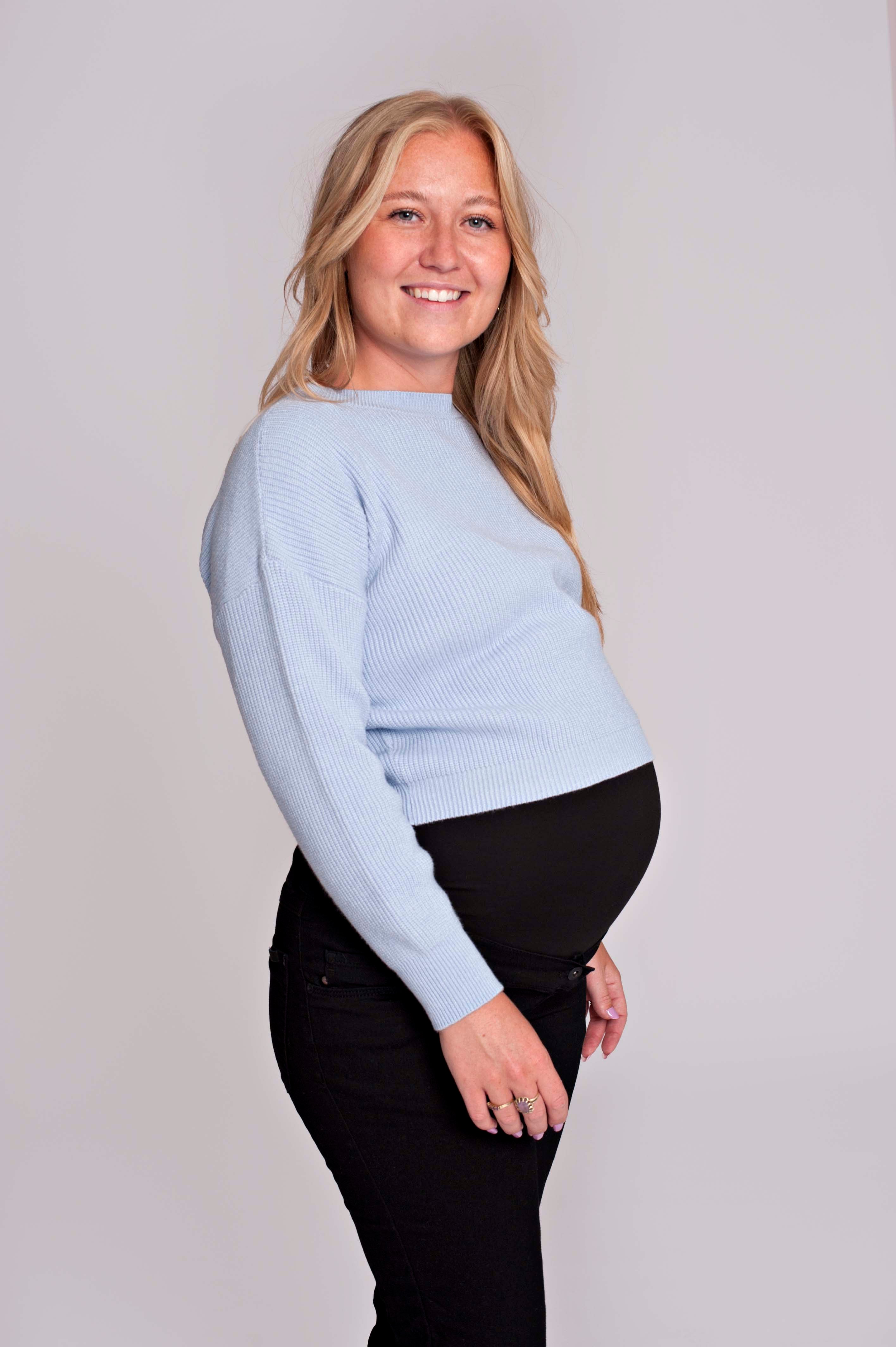 love2wait-strick-cropped-top-knit-cropped-in-blau image 4