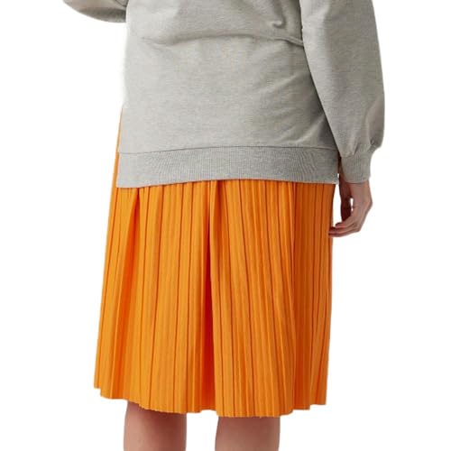 mamalicious-damen-rock-sasha-orangefarbener-umstandsrock-xl-bequem-und-stilvoll- image 4