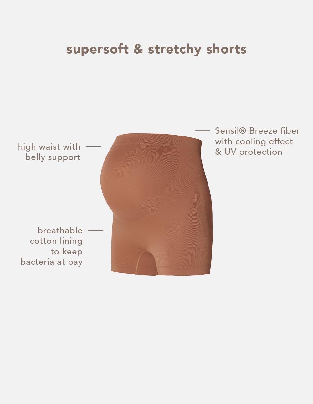 noppies-damen-lai-seamless-sensil-otb-umstandsshorts-nahtlose-still-shorts-berba image 4