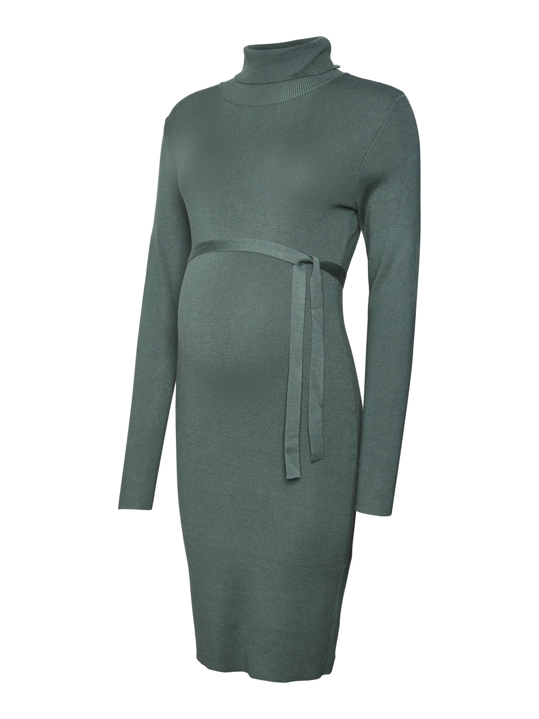mamalicious-mljacina-umstandskleid-f-r-damen-strick-bequem image 1