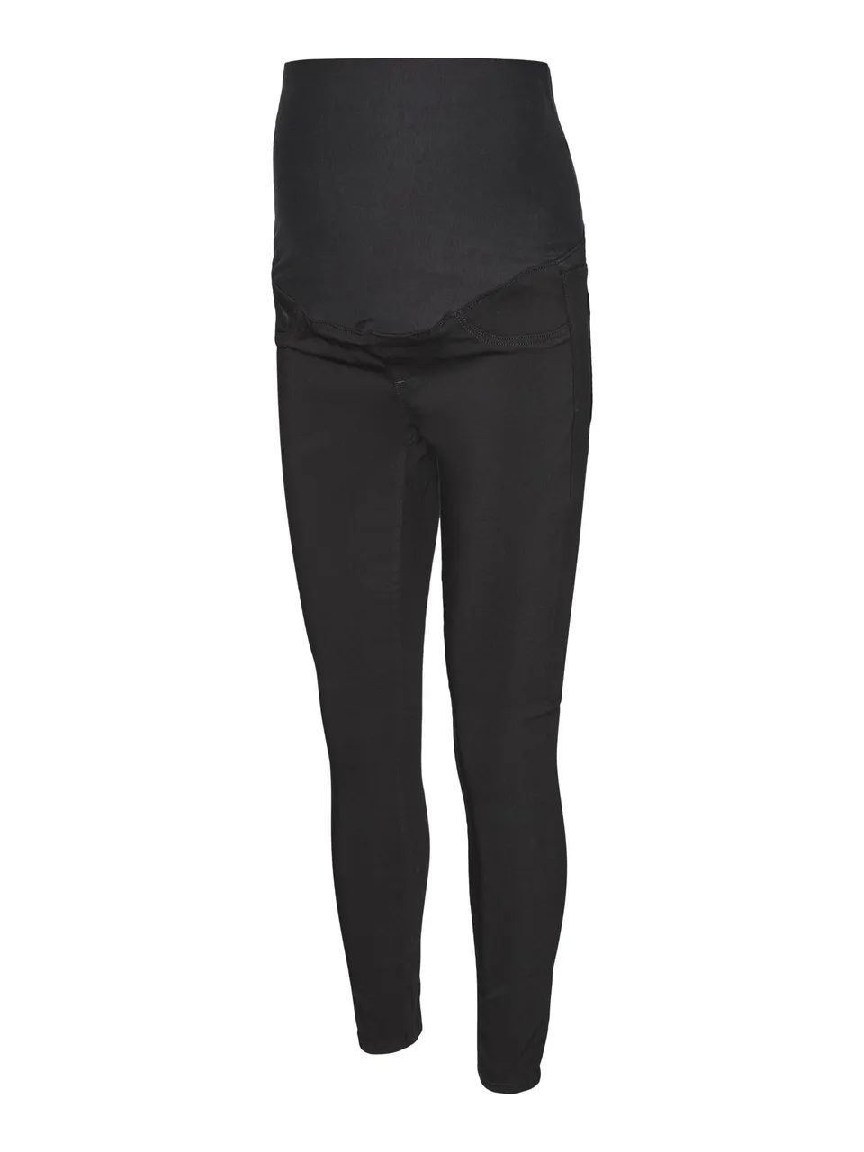 mamalicious-mllucy-black-slim-pant-a-noos-schwarze-umstandshose-mit-hohem-elasti image 1
