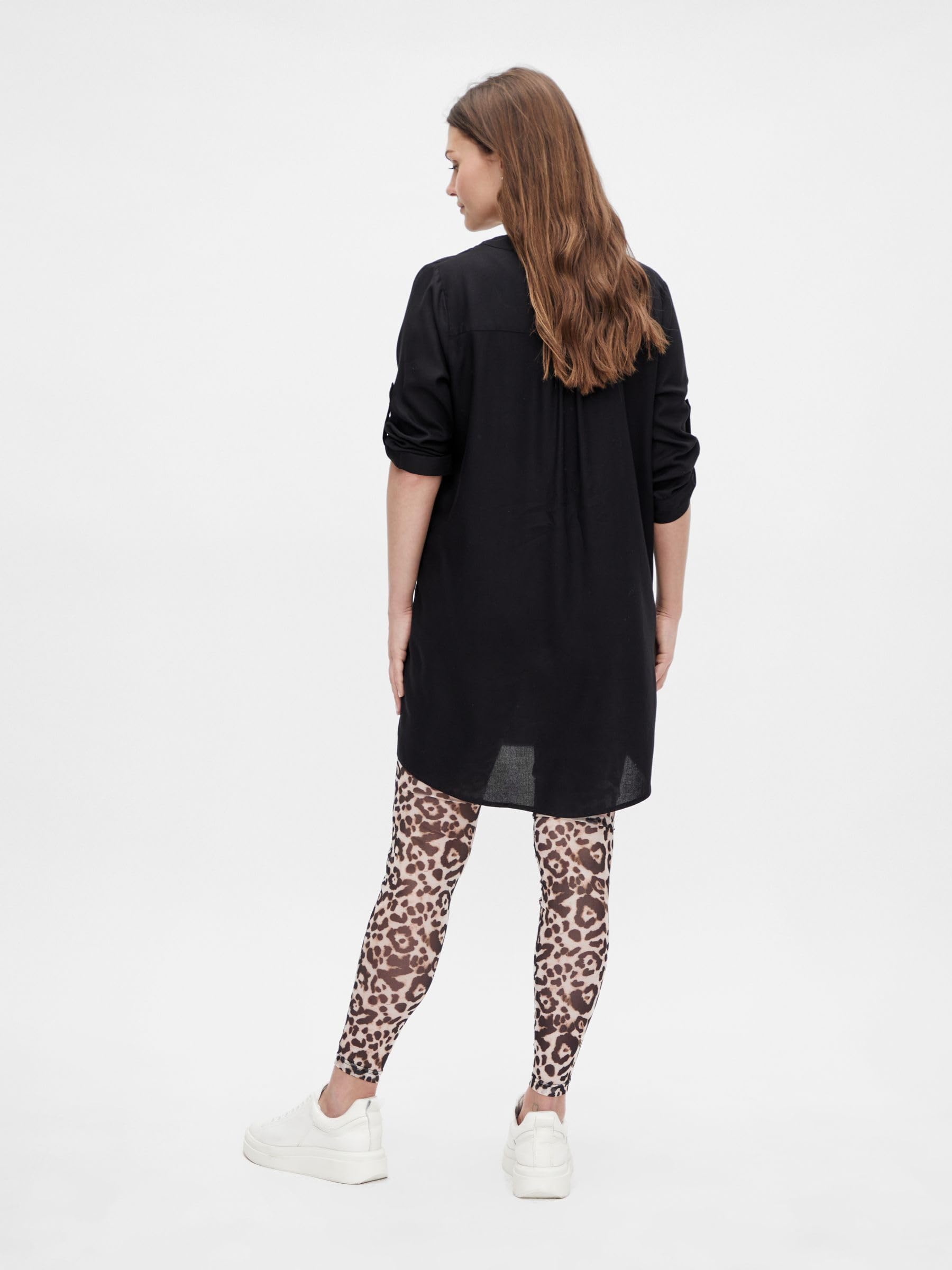 mamalicious-umstandsleggings-mit-leomuster-und-elastischem-bund image 3