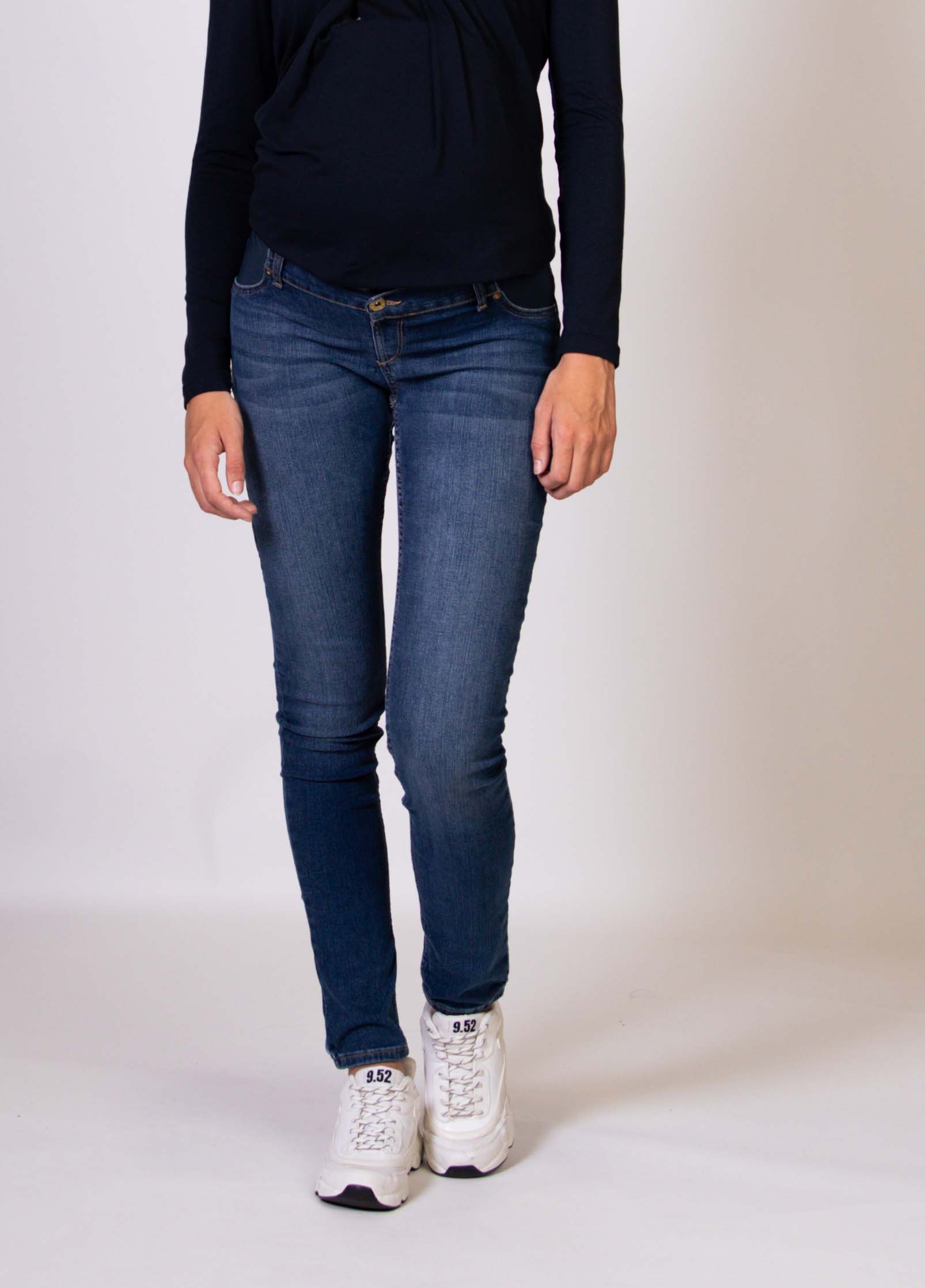 love2wait-emerald-skinny-stone-wash-umstandsjeans image 1