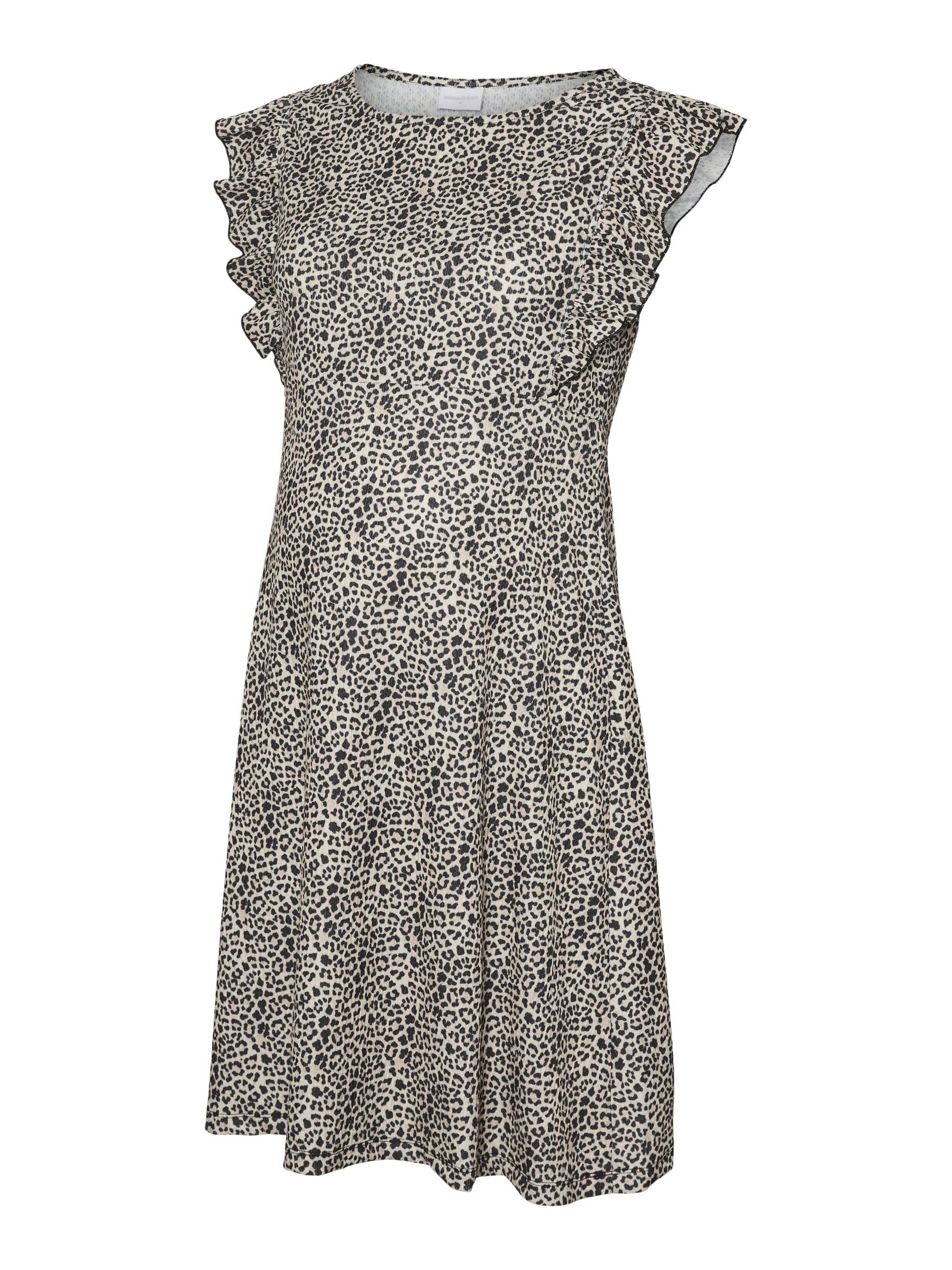 mamalicious-mleveline-umstandskleid-rmelloses-kleid-mit-rundhals-normal-geschnit image 1