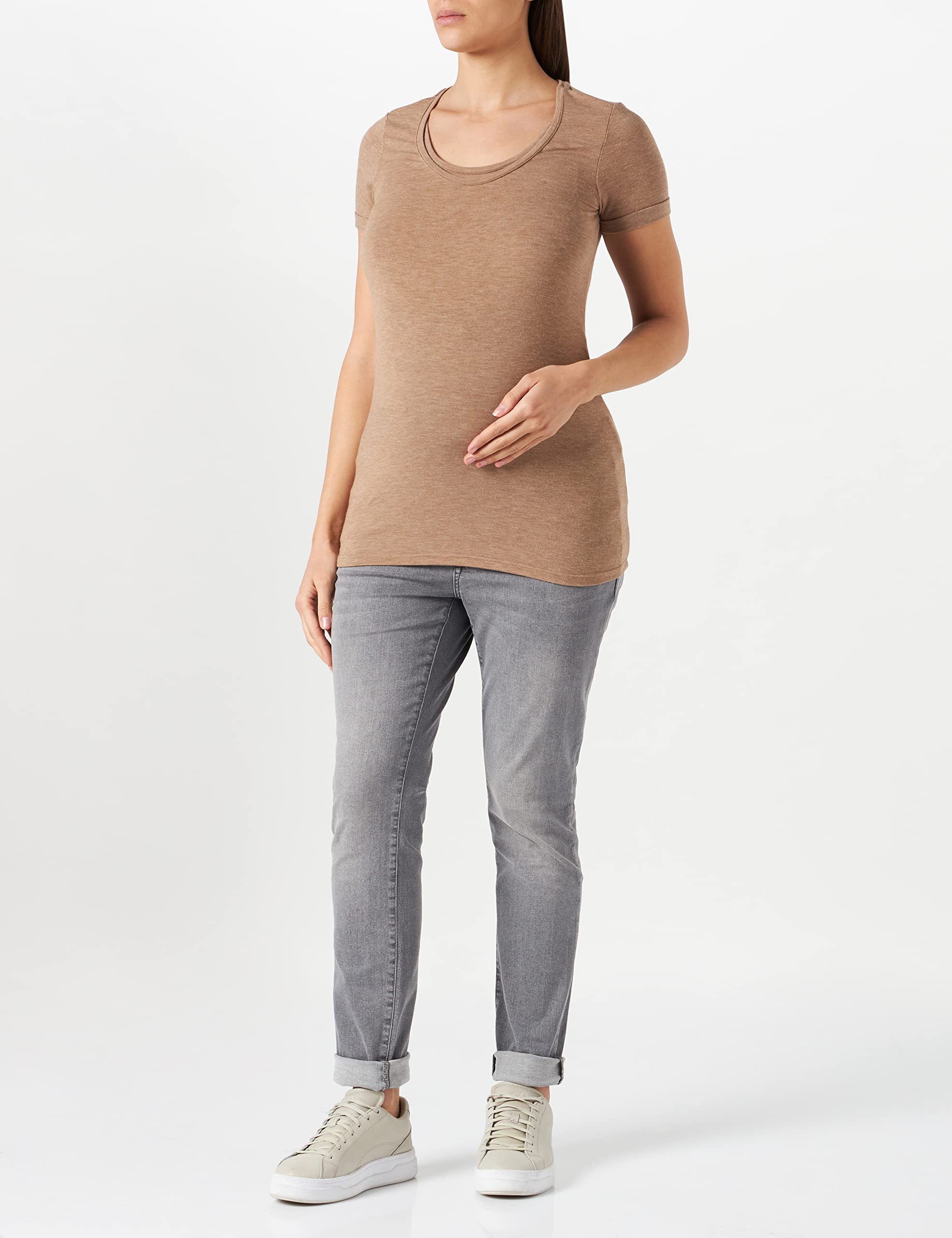 noppies-damen-stilltop-hope-kurz-rmelig-still-shirt-mit-wickeloptik image 2