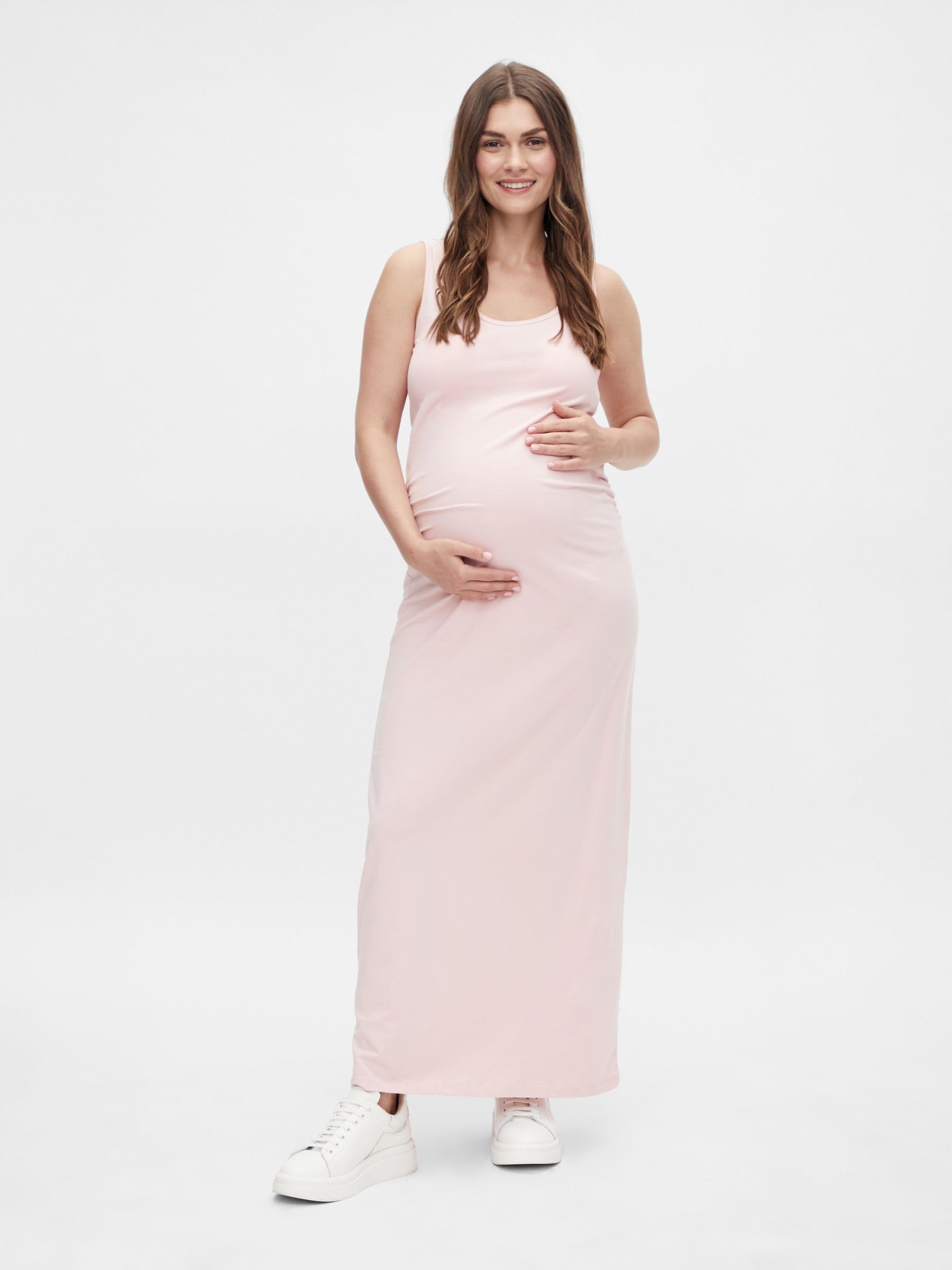 mamalicious-mlemma-s-l-maxi-dress-plain-a-schlichtes-k-rpernahes-umstands-maxikl image 7