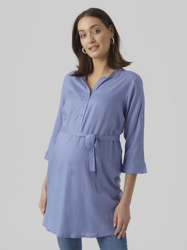 mamalicious-mlmercy-lia-3-4-woven-tunic-gewebte-umstands-tunika-mit-3-4-rmeln image 8