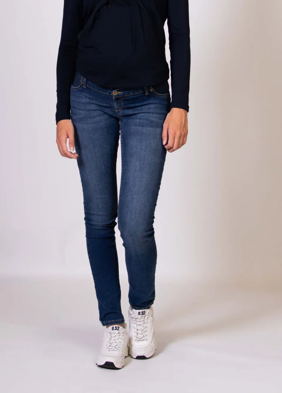 love2wait-emerald-skinny-stone-wash-umstandsjeans image 1
