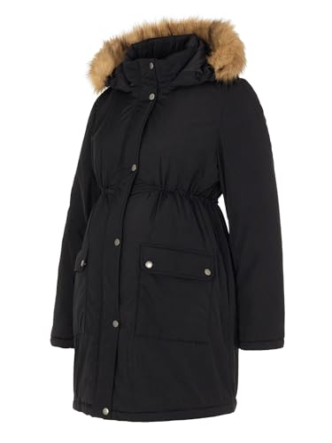 mamalicious-macy-bergangsjacke-umstandsjacke-schwarz-gr-e-m-wasserabweisend-mit- image 8