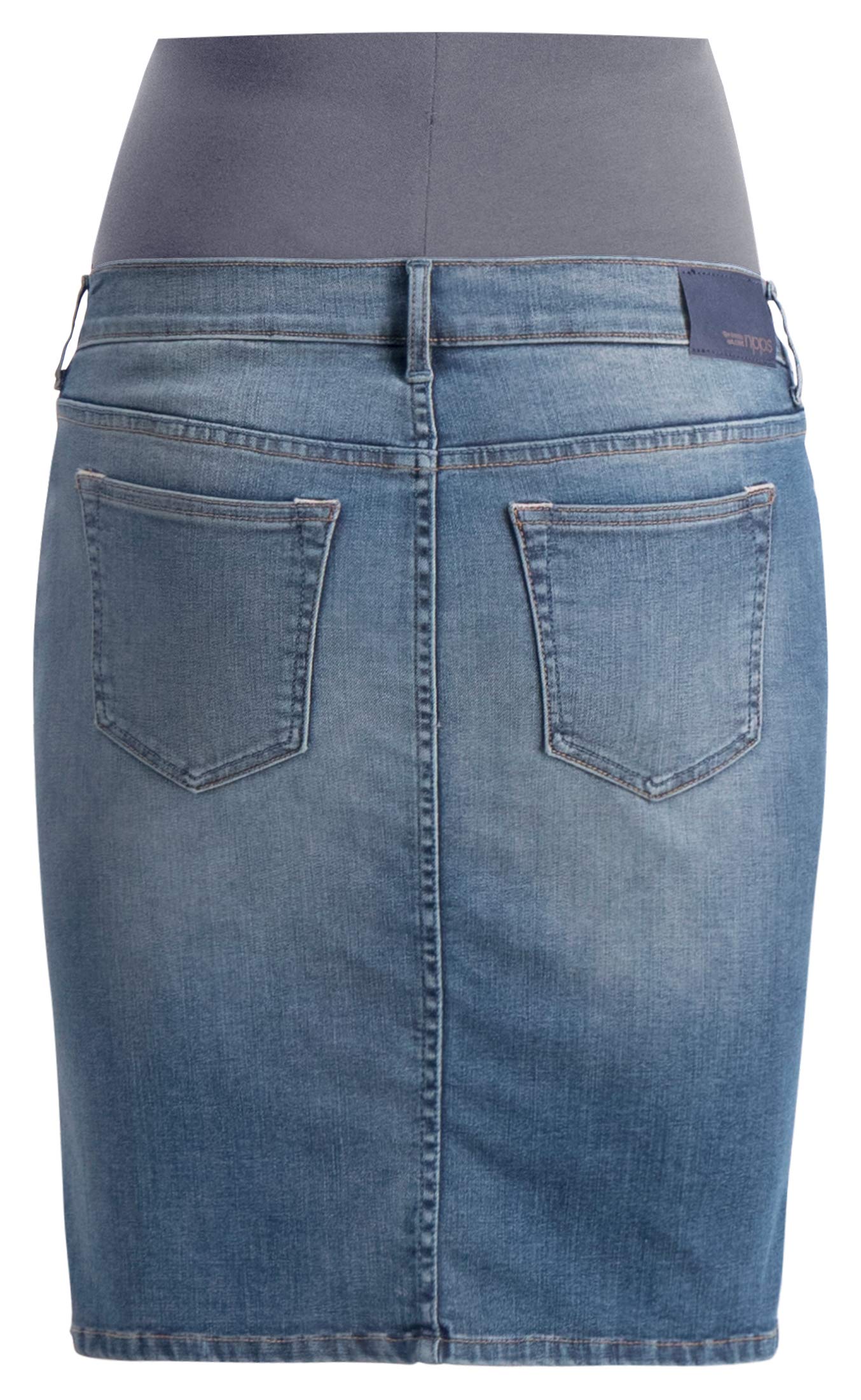 noppies-umstands-jeansrock-otb-misty-blue-jeansrock-mit-elastischem-bund-diverse image 3