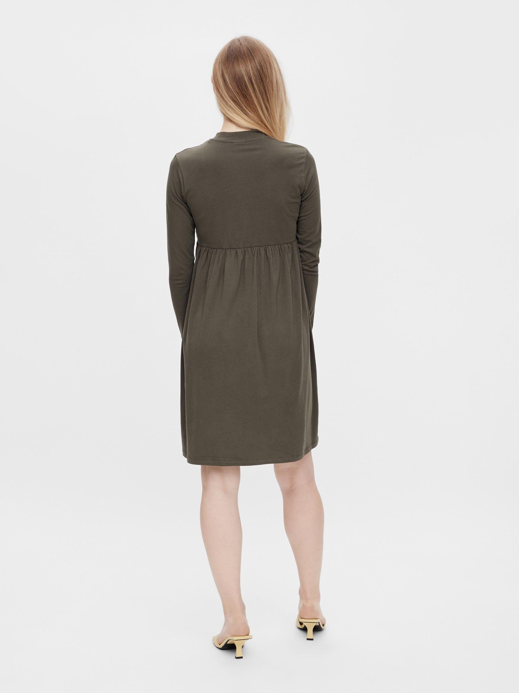 mamalicious-mlsia-l-s-jersey-abk-dress-lang-rmeliges-umstandskleid-mit-naht-ber- image 3