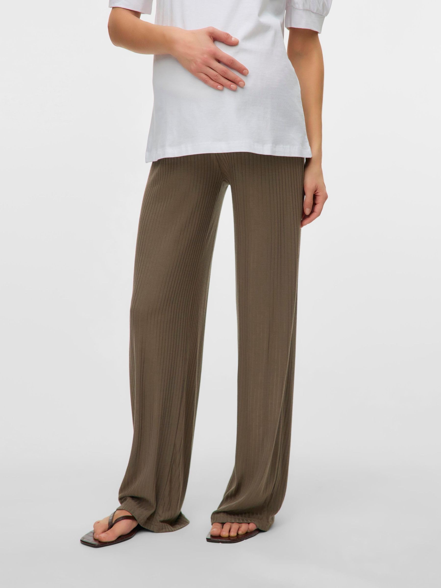 mamalicious-umstands-leggings-mit-bumpband-und-elastischer-taille-weiter-beinsch image 2