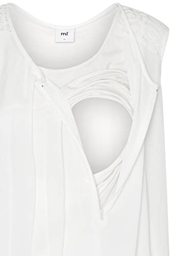 mamalicious-damen-mlvanny-lia-s-l-woven-top-nf-top-still-und-umstandstop-kurzarm image 8