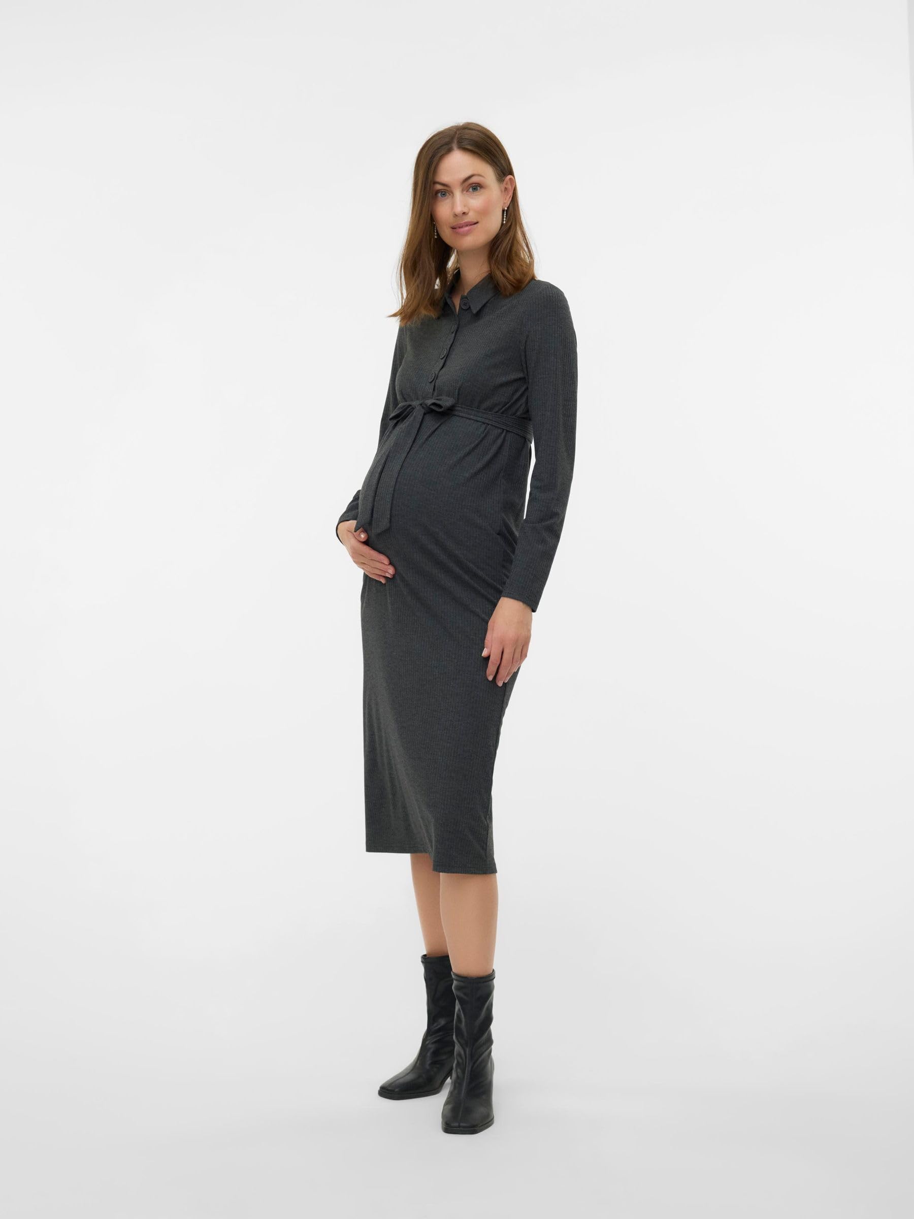 mamalicious-mlelly-umstandskleid-2-in-1-stillfunktion-midi-l-nge-langarm image 3