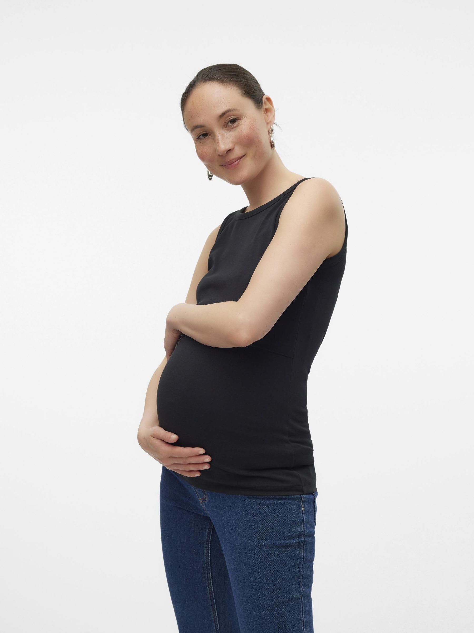 mamalicious-umstands-top-mlpilar-rundhals-rmellos-slim-fit-2-in-1-stillfunktion image 6