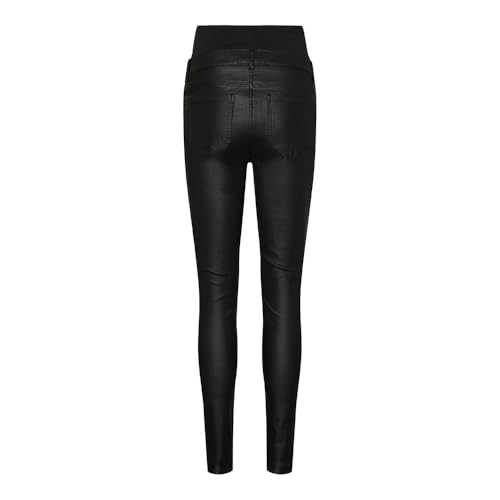 mamalicious-damen-jeans-ml-santos-slim-coated-umstandsjeans-in-schwarz-28w-32l image 4