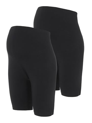 mamalicious-umstands-shorts-mit-hoher-taille-und-elastischem-bund-slim-fit image 8