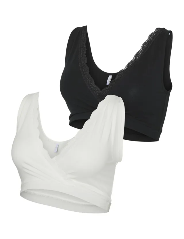 mamalicious-mlhelena-crossy-lace-bra-2f-2-p-noos-2er-pack-still-bhs-mit-kreuzr-c image 1
