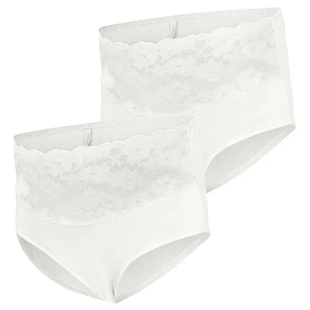 mamalicious-alberta-spitze-umstandsh-schen-mit-hohem-bund-2er-pack-gr-e-l image 1