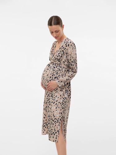 mamalicious-mlpali-umstandskleid-lang-rmelig-v-ausschnitt-allover-print image 8