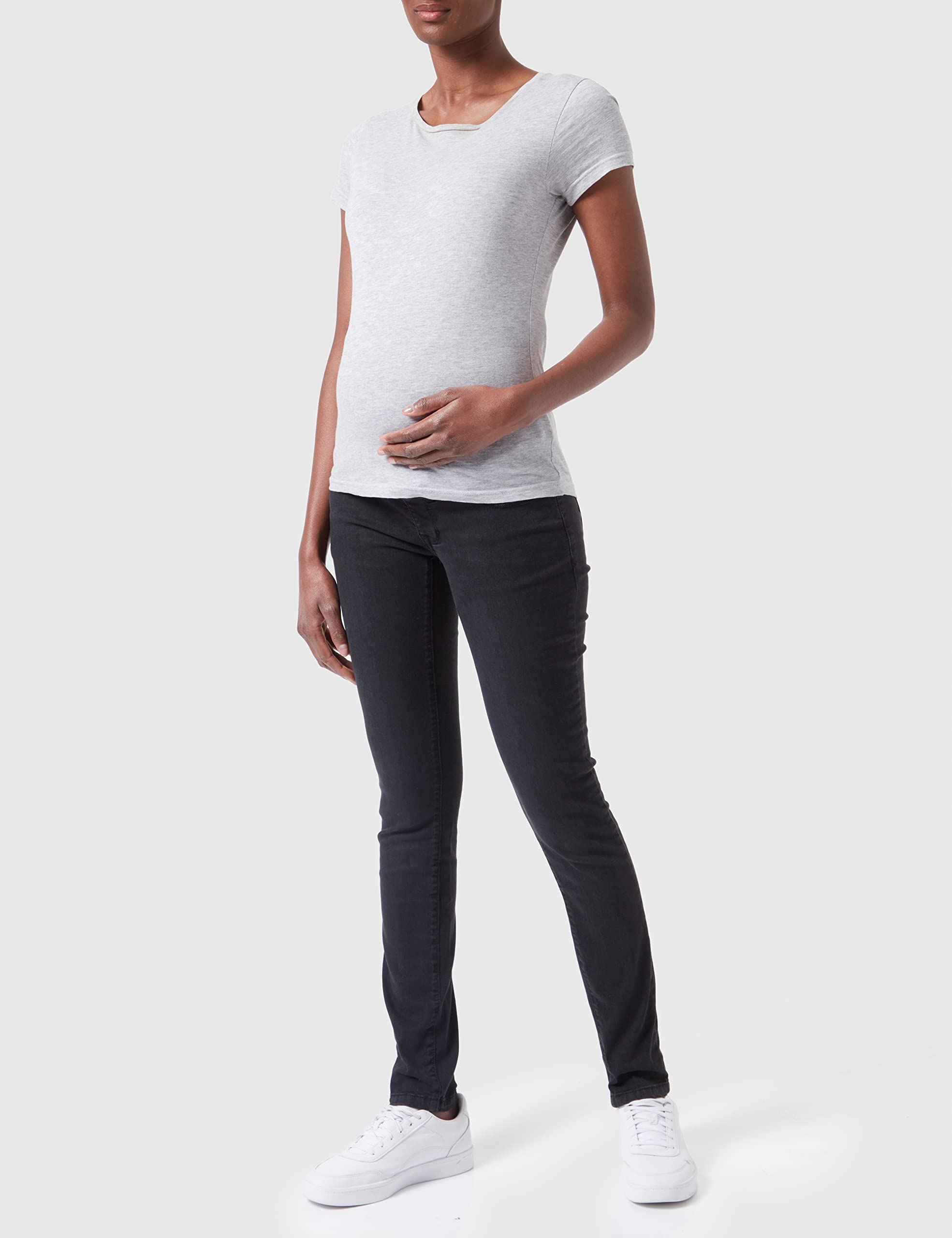 noppies-damen-jeans-otb-skinny-avi-everyday-black-umstandsjeans image 2