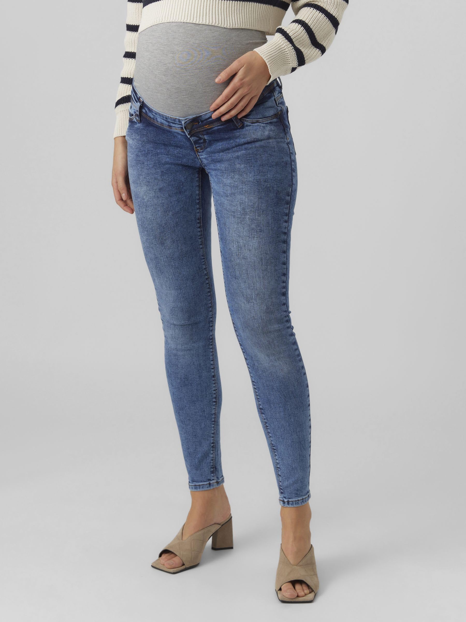 mamalicious-roma-umstandsjeans-blue-denim-graumeliert-gr-e-27-32 image 2
