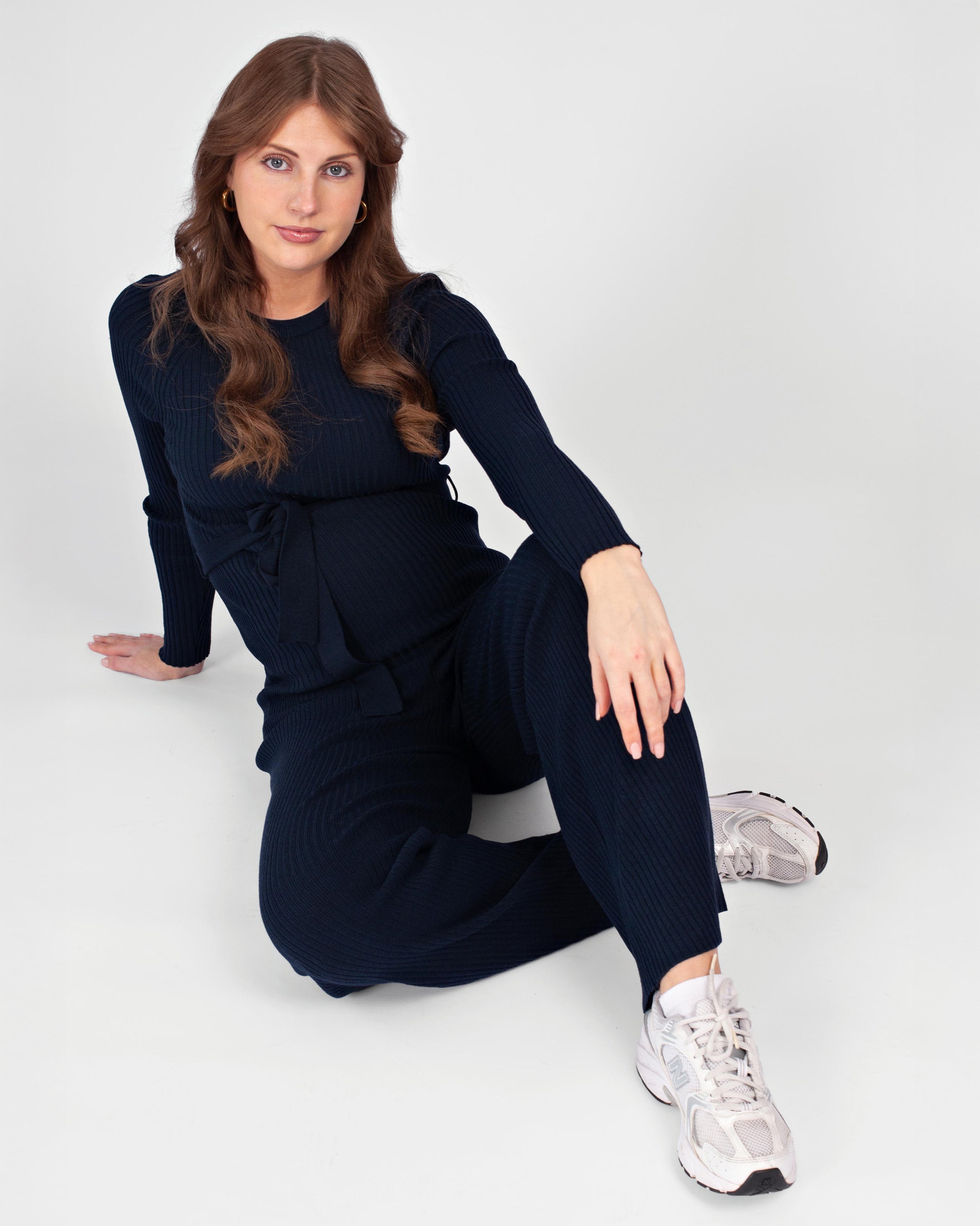 love2wait-sophia-b999064-7001-umstands-strickshirt-mit-g-rtel-langarm-navy image 7