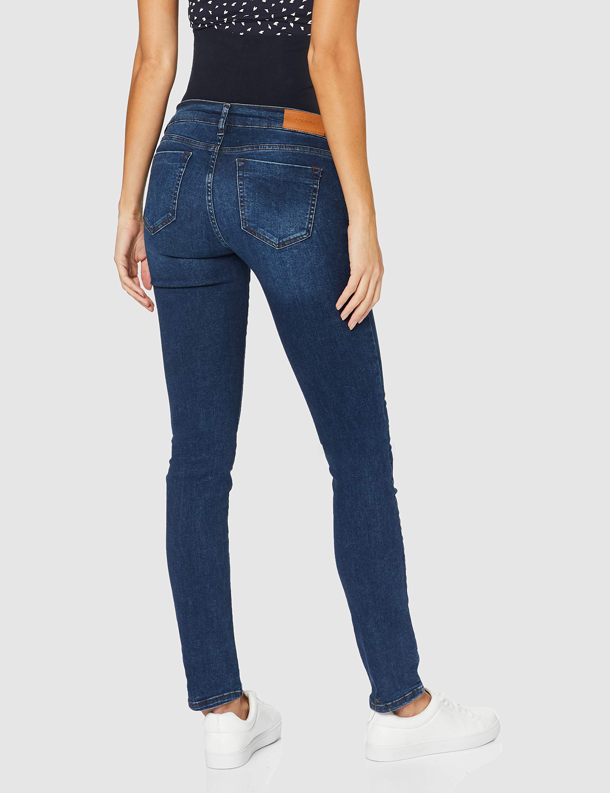 noppies-maternity-jeans-mila-slim-fit-umstandsjeans-in-authentic-blue-mit-st-tzb image 4