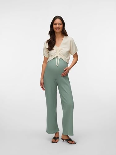 mamalicious-mlmila-umstandshose-normal-geschnittene-hose-mit-hoher-taille image 8
