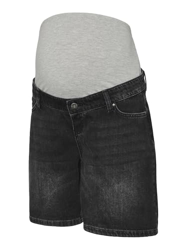 mamalicious-mlmila-umstands-jeans-shorts-mit-mid-rise-5-pocket-design-und-bauchb image 7
