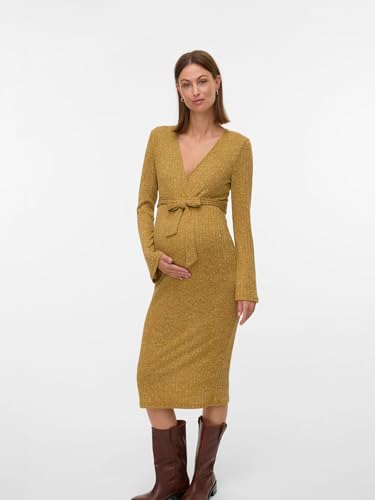 mamalicious-umstandskleid-mlzenia-normal-geschnitten-v-ausschnitt-midikleid-mit- image 8