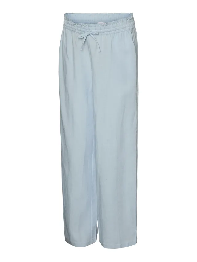 mamalicious-damen-umstands-hose-mit-weitem-beinschnitt image 1