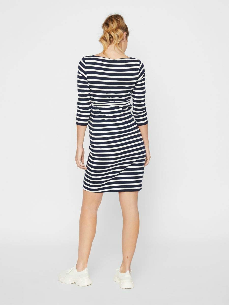 mamalicious-mlselina-umstands-jerseykleid-mit-3-4-rmeln-und-u-boot-ausschnitt image 4