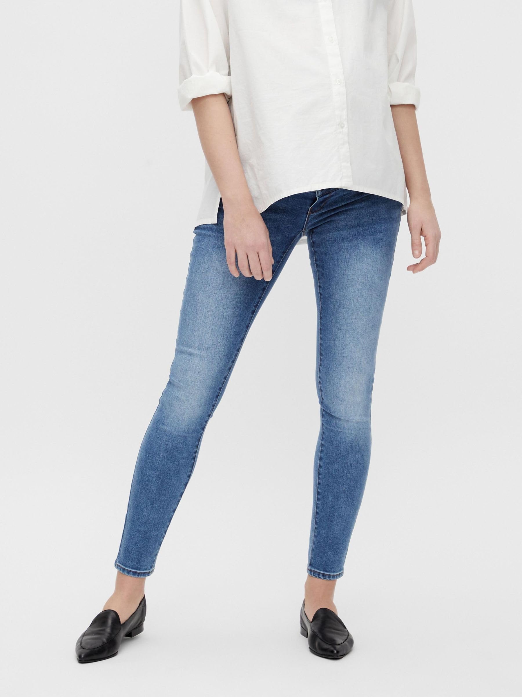 mamalicious-damen-jeans-mlnewyork-mb-slim-recycled-umstandsgeeignete-slim-fit-je image 2