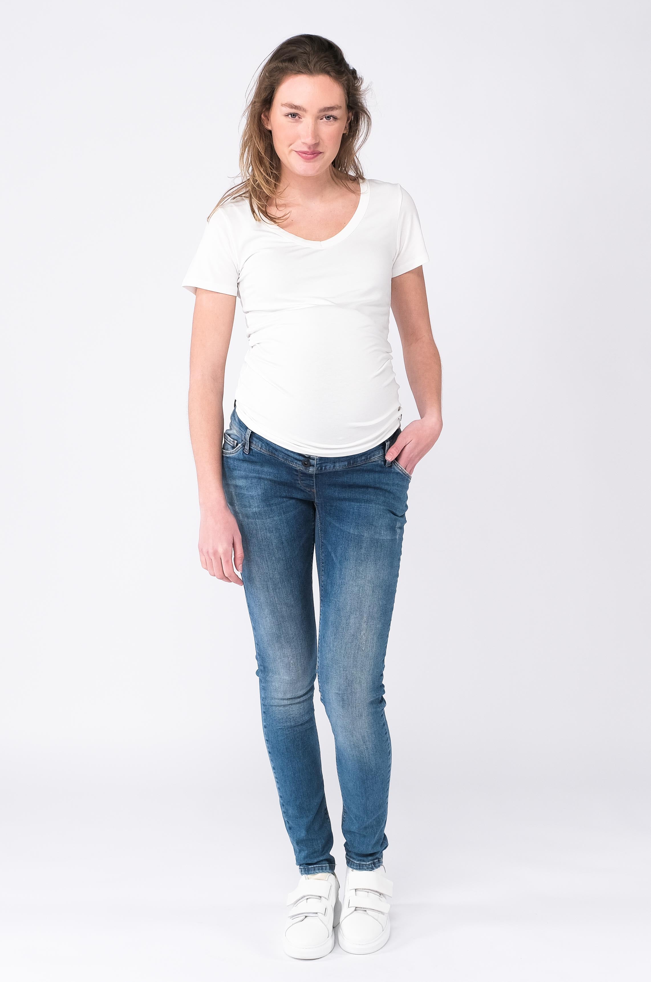 love2wait-jeans-sophia-32-skinny-fit-stone-wash-umstandsjeans image 1
