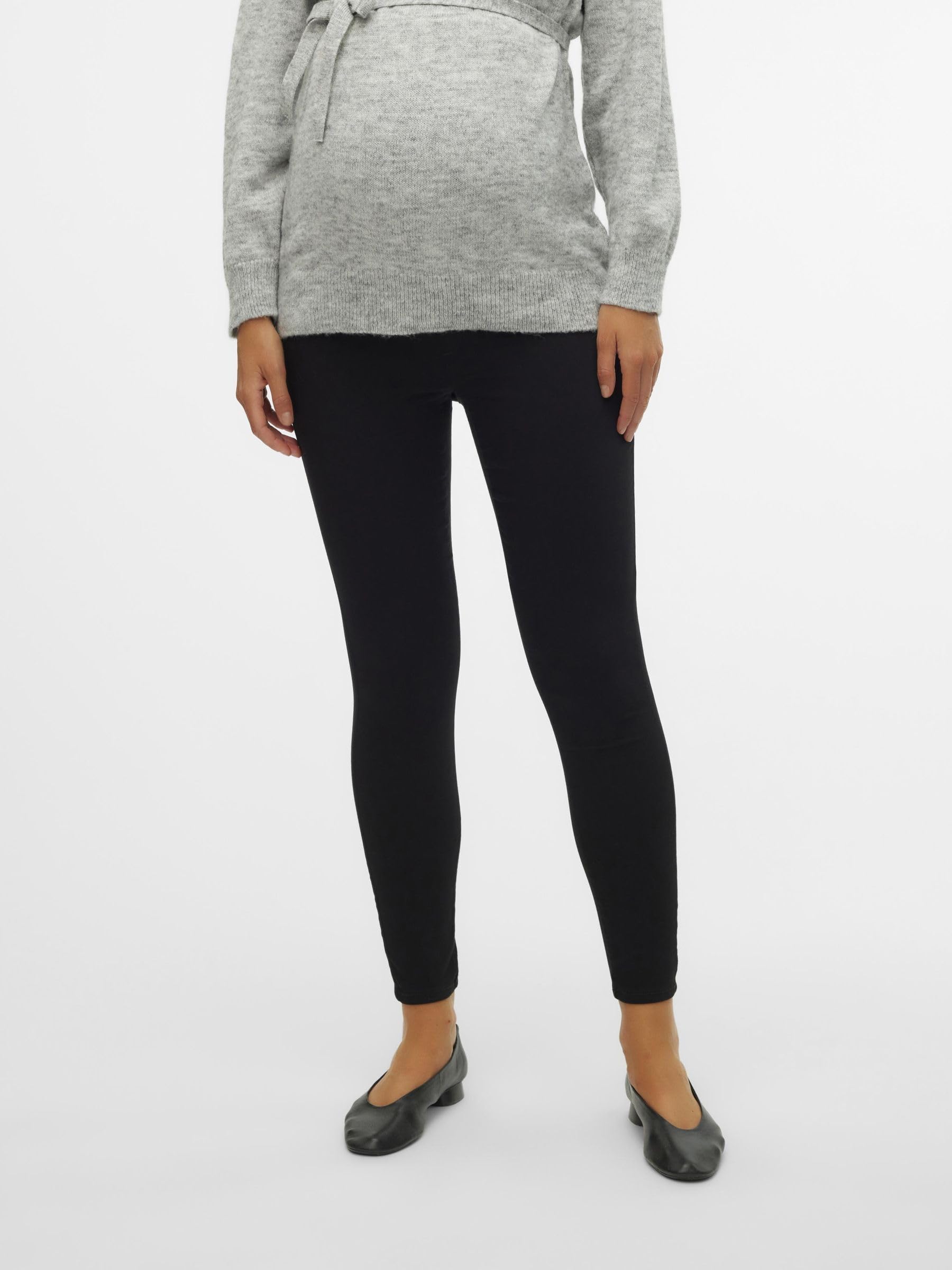 mamalicious-mllucy-black-slim-pant-a-noos-schwarze-umstandshose-mit-hohem-elasti image 7