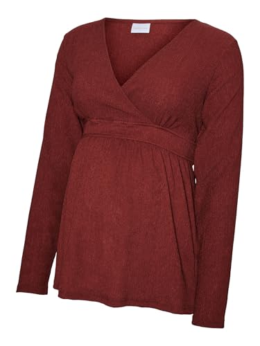 mamalicious-mlpilar-umstandsbluse-mit-v-ausschnitt-langarm-und-stillfunktion-nor image 8