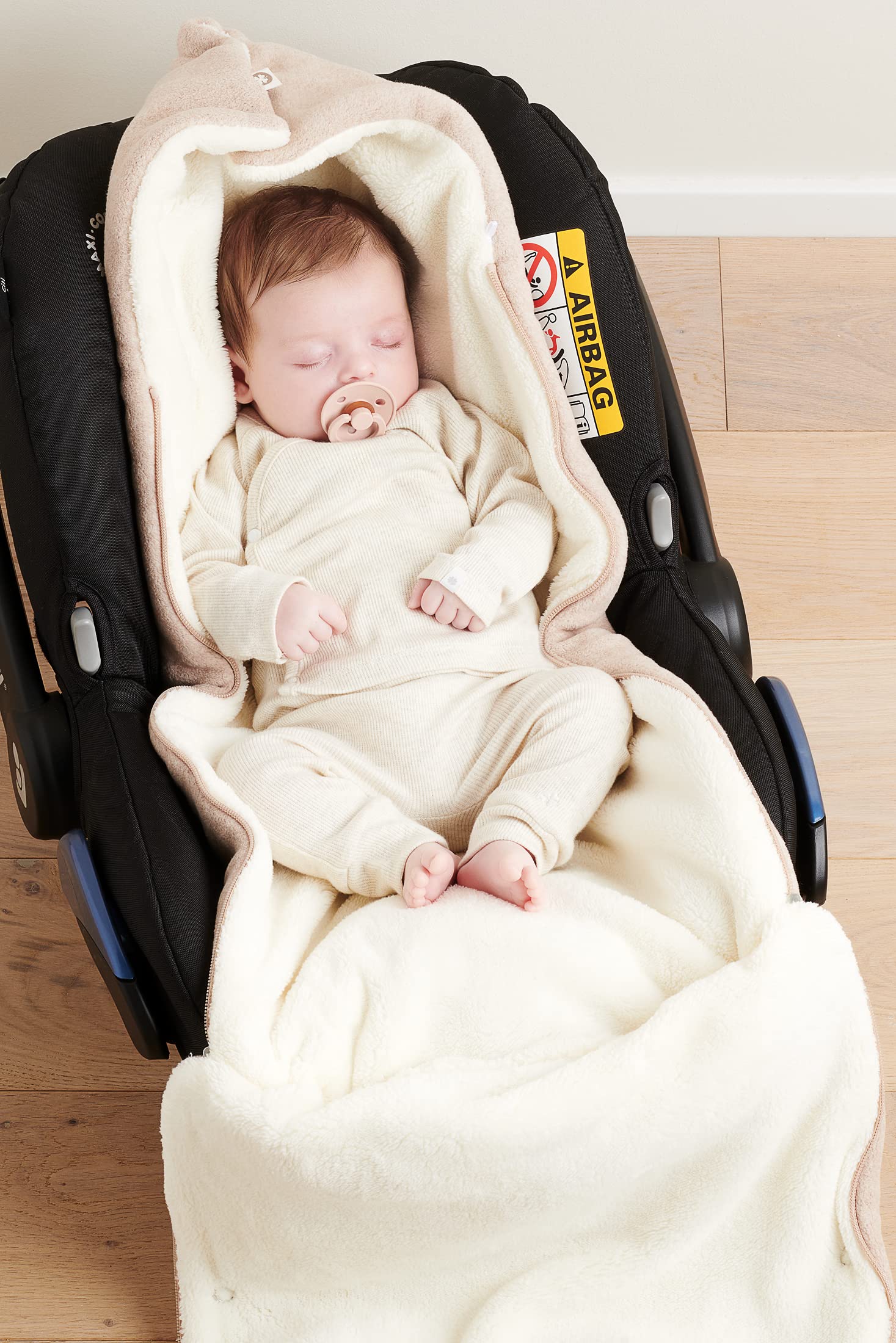 noppies-unisex-autositz-fu-sack-teddy-fantasy-aus-fleece-tog-4-5-nachhaltig-3-5- image 4