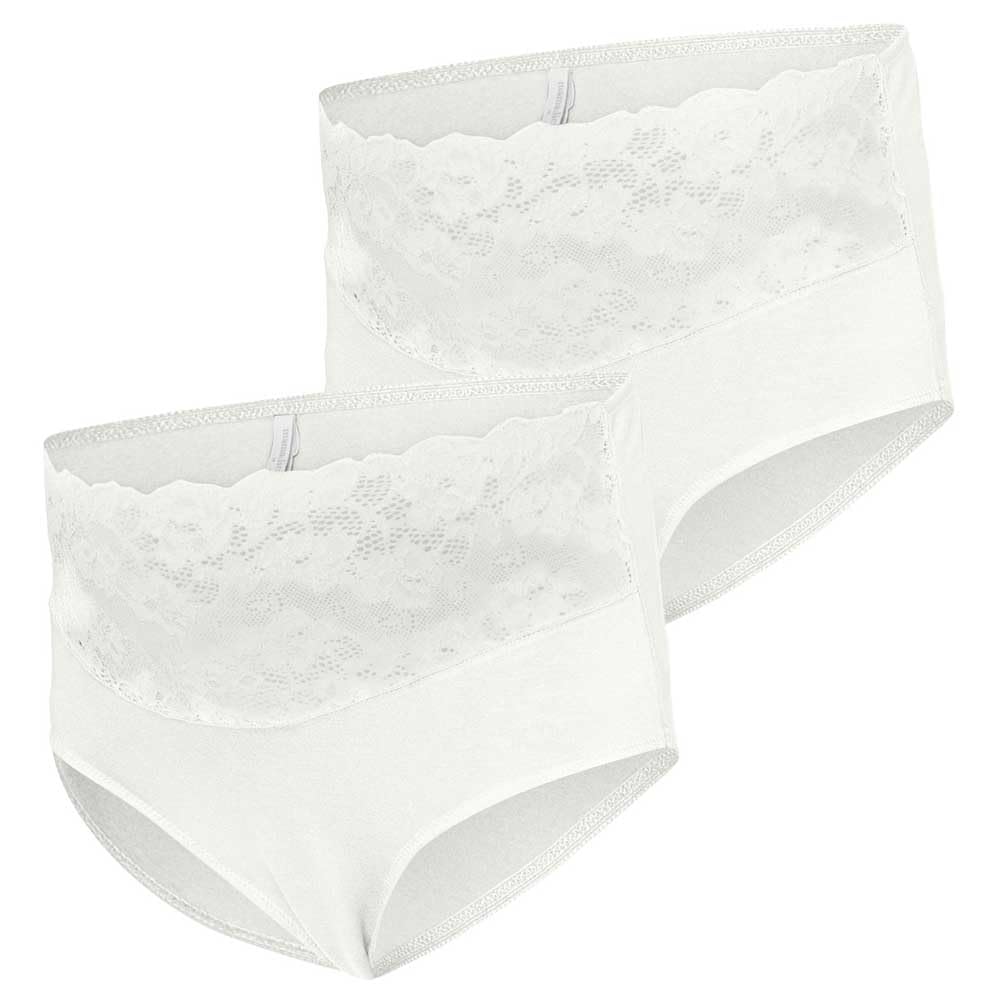 mamalicious-alberta-spitze-umstandsh-schen-mit-hohem-bund-2er-pack-gr-e-l image 1