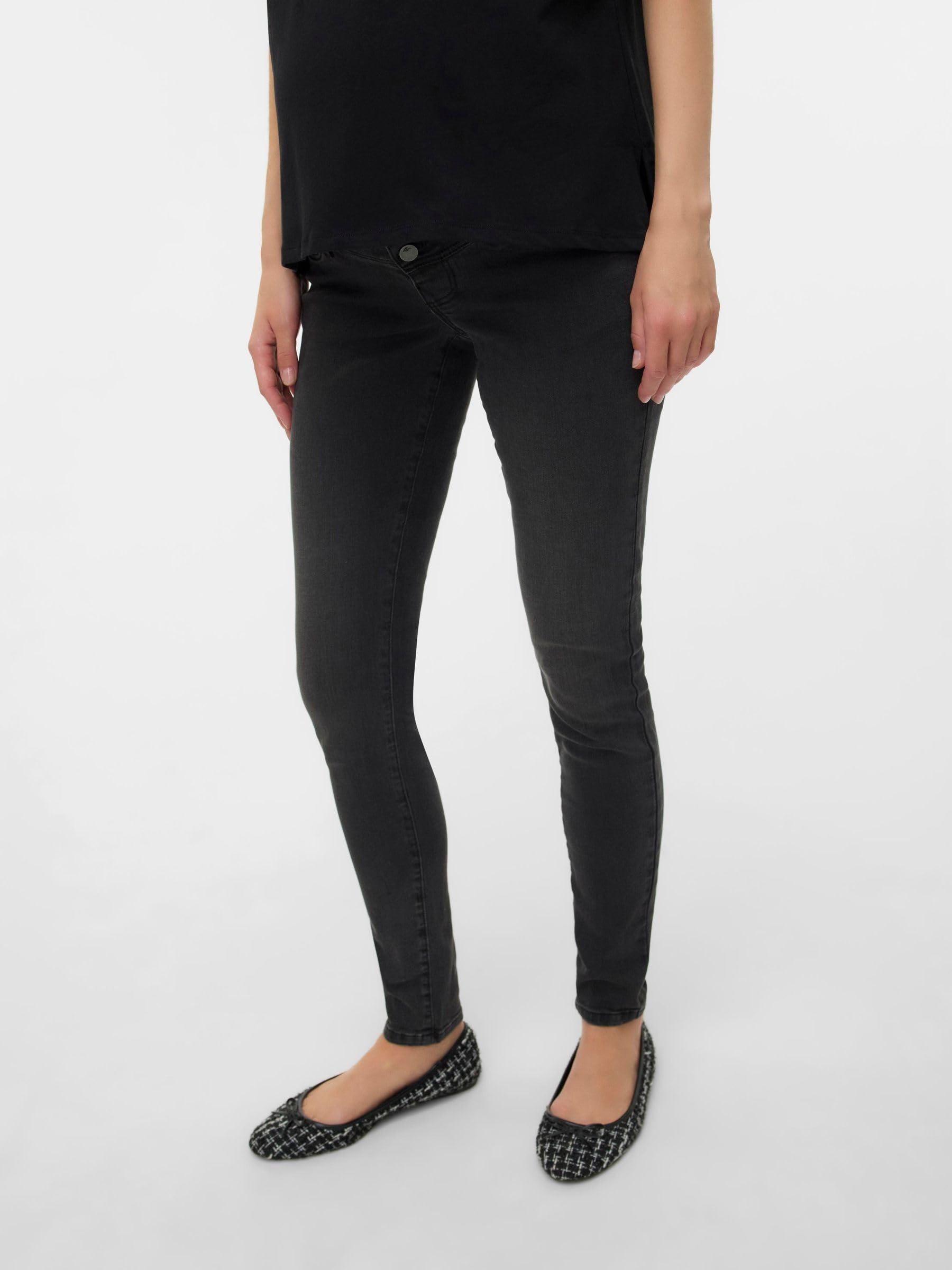 mamalicious-mlmila-slim-dg-jeans-noos-slim-fit-umstandsjeans-in-dunkelgrau image 5