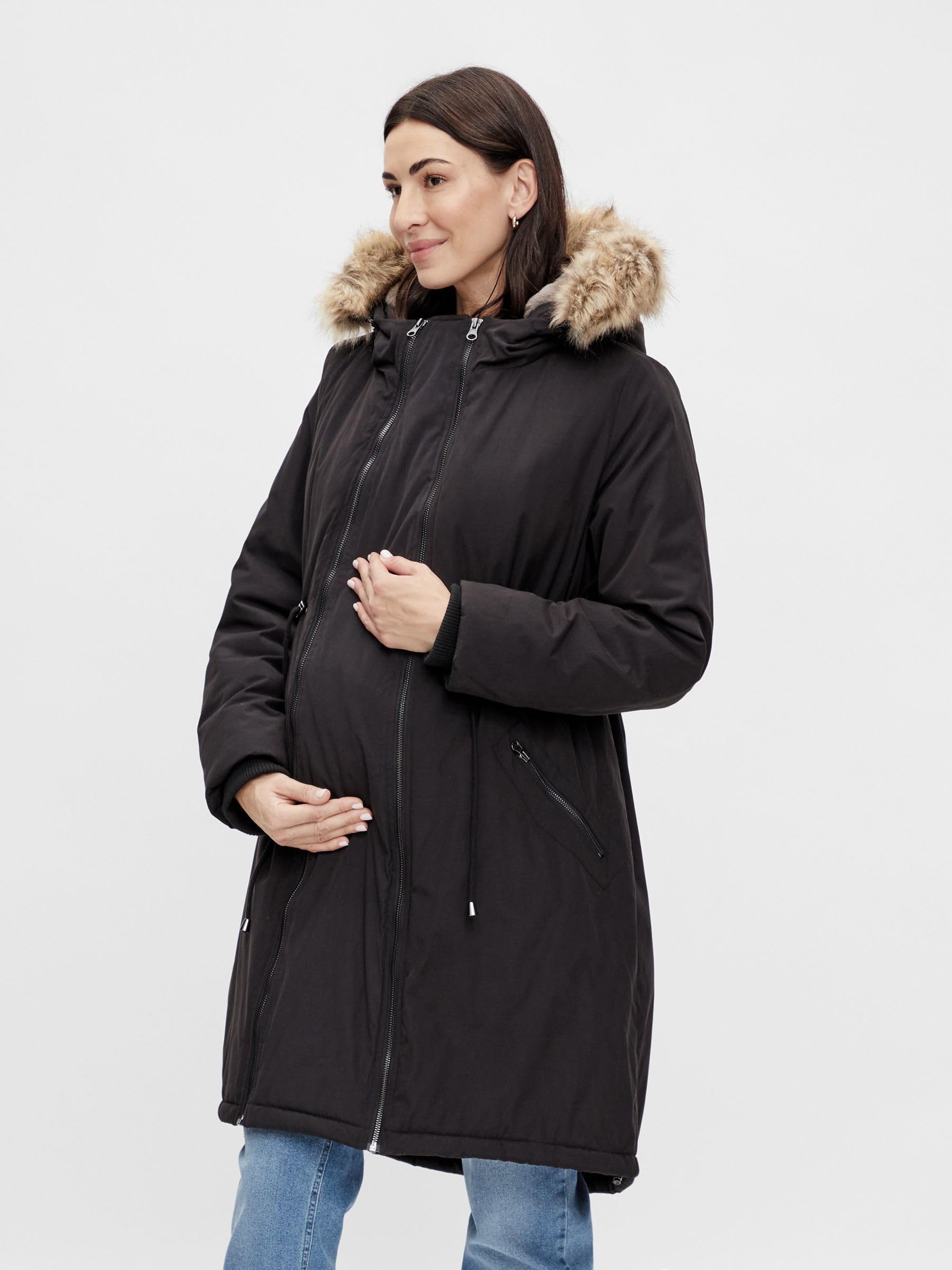 mamalicious-damen-mlamy-3in1-padded-jacket-wendejacke-f-r-schwangerschaft-und-da image 4