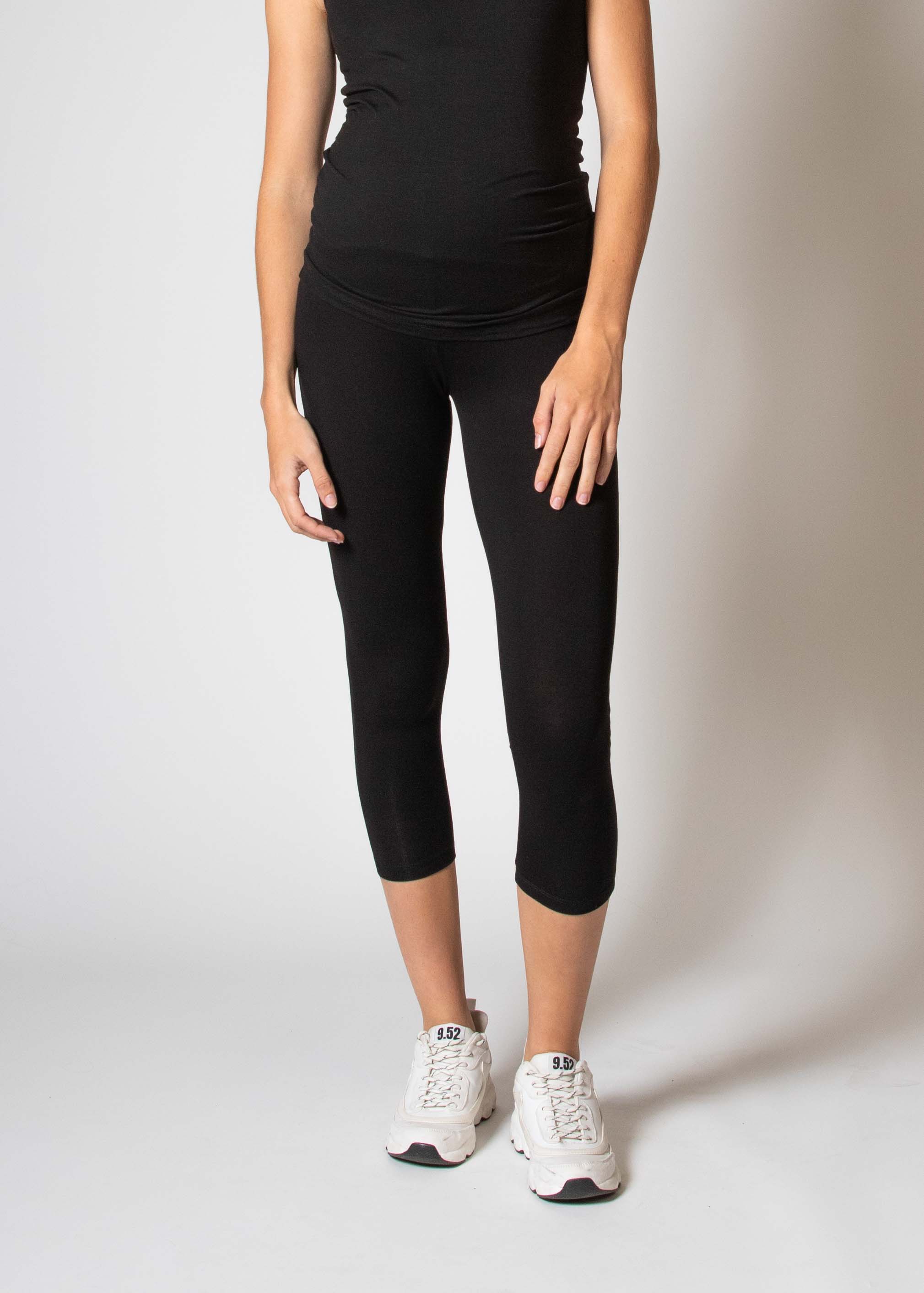 love2wait-legging-ecovero-cropped-schwarz image 1