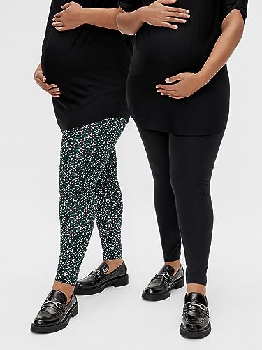 mamalicious-umstandsleggings-mlamy-2er-pack-curve-bequeme-leggings-f-r-schwanger image 8